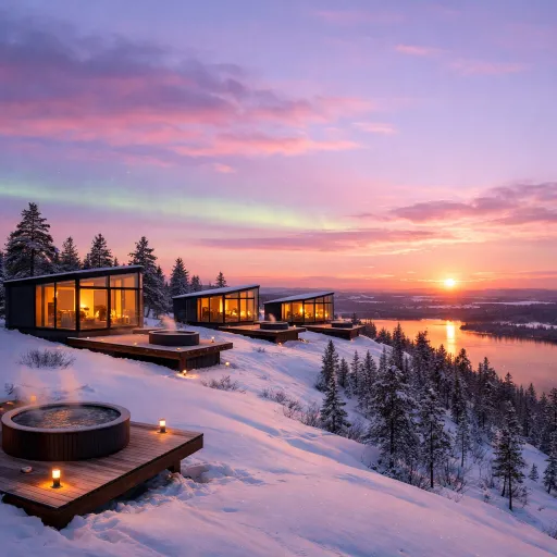 Aavasaksa aurinkomajat – rauhallinen Lapin luksus lähellä taivaanrantaa